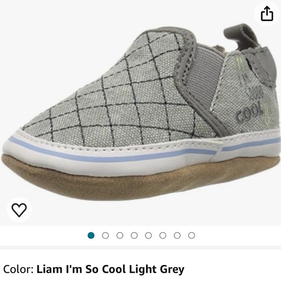 Robeez Other - Robeez Unisex-Child Slip on Soft Soles Crib Shoe